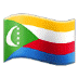 🇰🇲 flag: Comoros display on Samsung